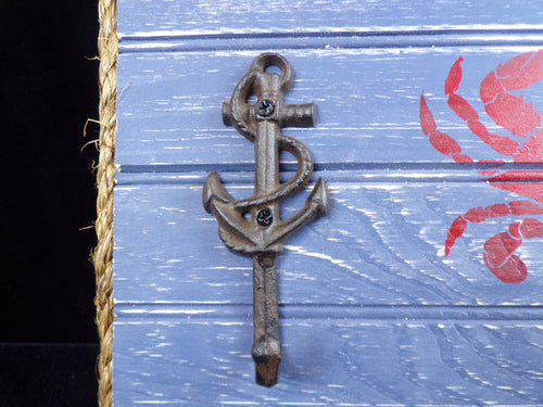 "Beach Rules" Coat Rack