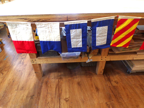 "Happy Hour" Signal Flags - Annapolis Maritime Antiques